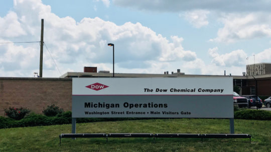 dow chemical michigan sign