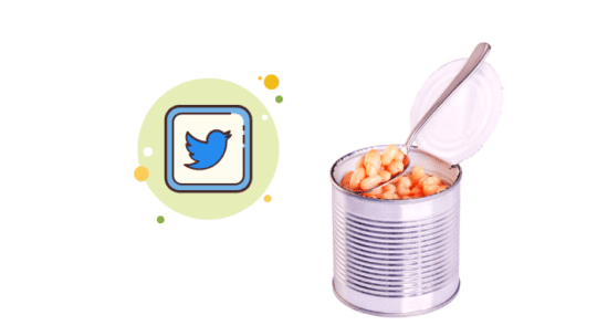 can of beans, twitter symbol