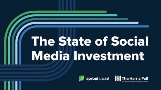 The State of Social Media Investment slide