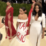 AOC dress at Met Gala