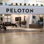 Empty Peloton mall storefront