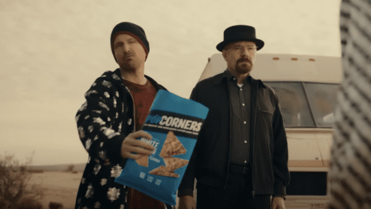 PopCorners Super Bowl Breaking Bad advertisement still