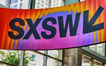 SXSW sign at Austin Convention Center
