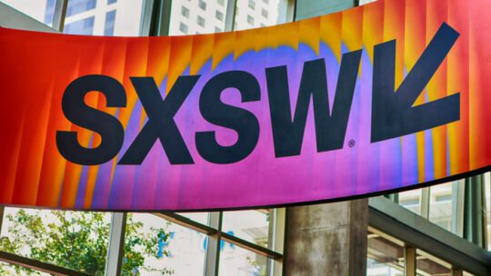 SXSW sign at Austin Convention Center