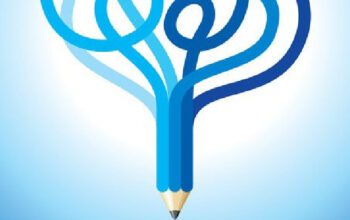 creative pencil branching out in many paths
