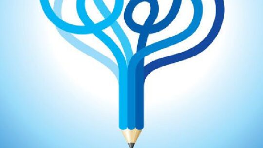 creative pencil branching out in many paths