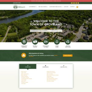 Town of Groveland Rebranding and Website Redesign
