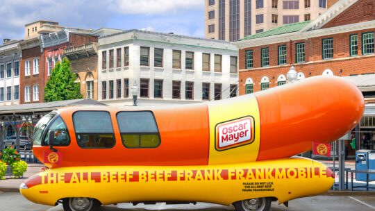 Wienermobile renamed Frankmobile