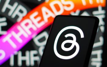 social media platform, Threads, logo