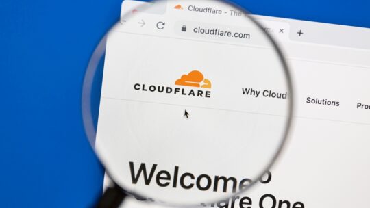 Cloudflare homepage. Cloudflare is an American content delivery network and DDoS mitigation company and the target of a video-recorded layoff.