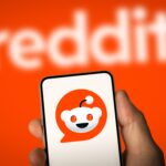 Reddit displayed on mobile device