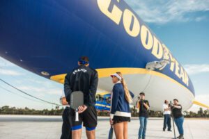 CIBC PPA Finals with the Goodyear Blimp