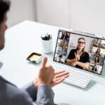Sign Language Deaf Disabled People Video Conference