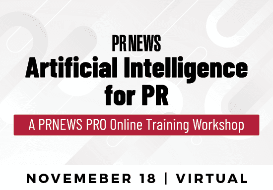 Artificial Intelligence for PR Artificial Intelligence for PR