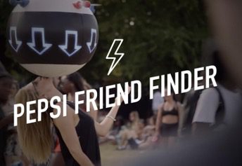 Pepsi Friend Finder April Fools Logo