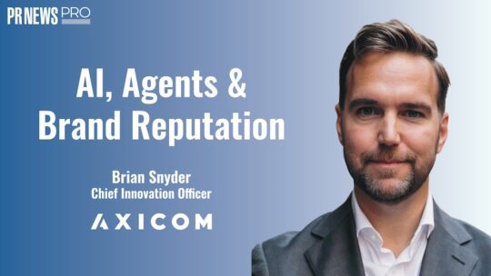 AI, Agents and Brand Reputation title card