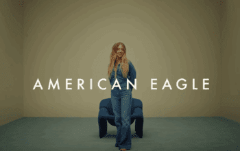 Sydney Sweeney in an American Eagle ad