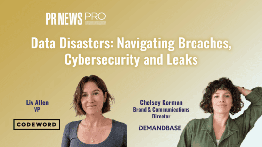 Data Disasters: Navigating Breaches, Cybersecurity and Leaks title card