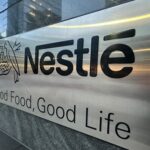 Nestlé sign at entrance to North American headquarters Nestlé USA, Inc. Nestlé is a multinational food and drink company.