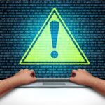 Global Outage and IT Crash or internet connection outages as a computing system failure and error downtime or computer glitch as a cloud software malfunction
