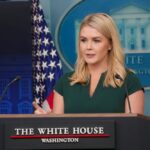 Washington, D.C. USA - March 17, 2025 - White House Press Secretary Karoline Leavitt briefs the press on March 17, 2025.