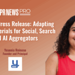 Yesenia Reinoso, Founder and Principal at Y Communicate