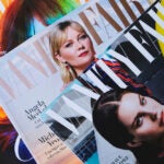 pile of Vanity Fair magazines