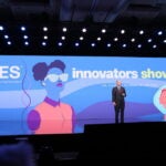 CES 2026 stage graphic that says innovators show up