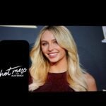 Alix Earle's profile in a promotion for her Hot Mess podcast