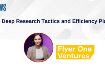 Elina Kochenko AI-Driven PR Manager Flyer One Ventures headshot for her presentation AI Deep Research Tactics and Efficiency Plays