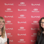Lisa Zlotnick of SHEIN and Nicole Schuman of PRNEWS doing an interview at the 2026 Meltwater Summit