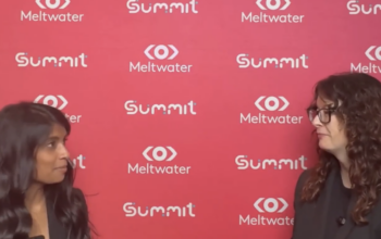 Deepa Lakshmin, Director of Social Media at Lonely Planet and Nicole Schuman, Managing Editor of PRNEWS, sitting down for an interview