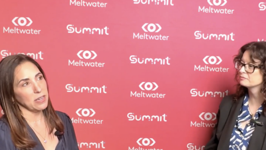 Dara Busch of Havas PR and Nicole Schuman at Meltwater Summit 2026