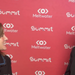 Alexandra Bjertnæs and Nicole Schuman at 2026 Meltwater Summit