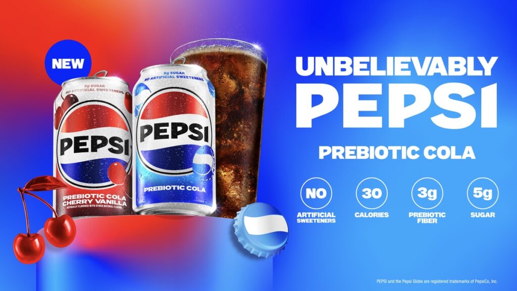 Pepsi® Prebiotic Cola