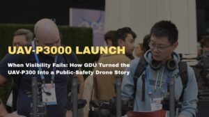 When Visibility Fails: How GDU Turned the UAV-P300 Into a Public-Safety Drone Story